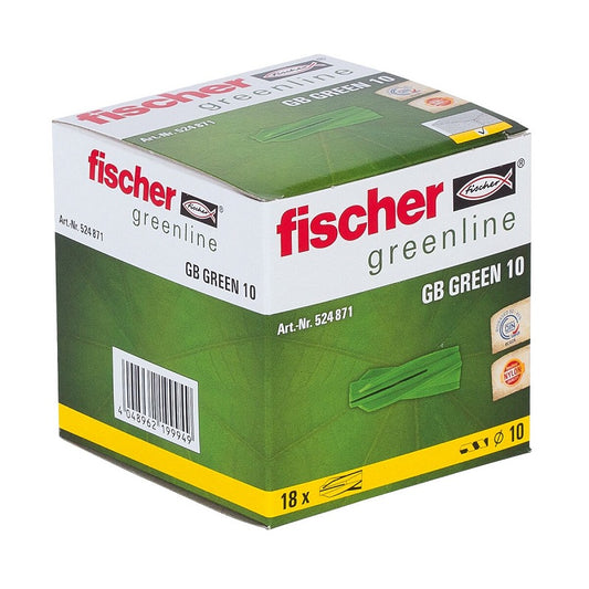 fischer Gasbetondübel GB Green 10 Karton