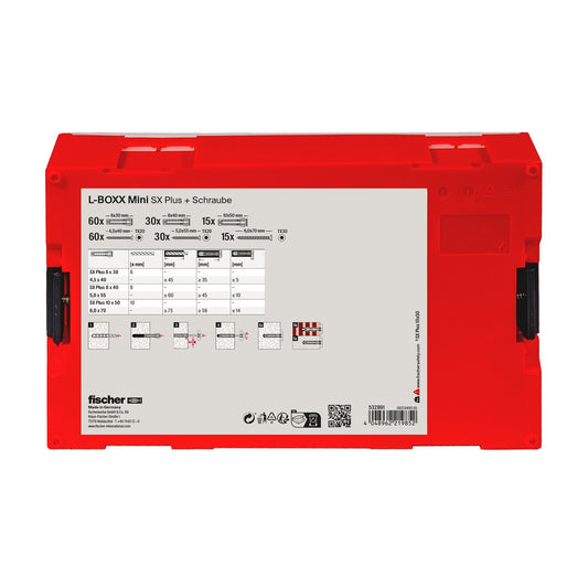 fischer L-Boxx mini SX Plus + S 210-tlg.