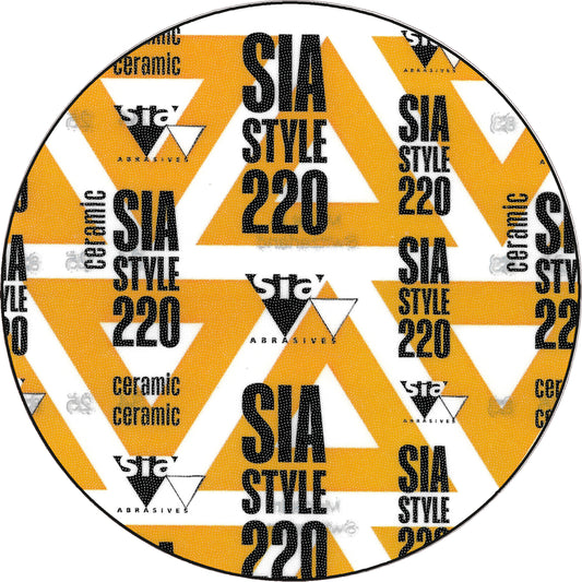 Sia 5500 siastyle siafast Scheibe Korn 220