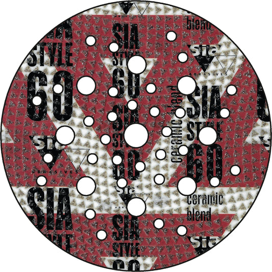 Sia 5500 siastyle siafast Scheibe Ø 125mm, 41-Loch Multi Match, Korn 60