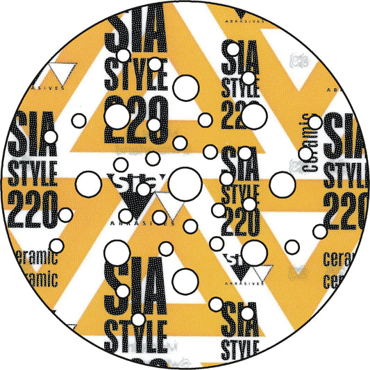 Sia 5500 siastyle siafast-Klett Schleifscheiben