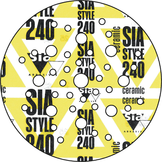 Sia 5500 siastyle siafast-Klett Schleifscheiben
