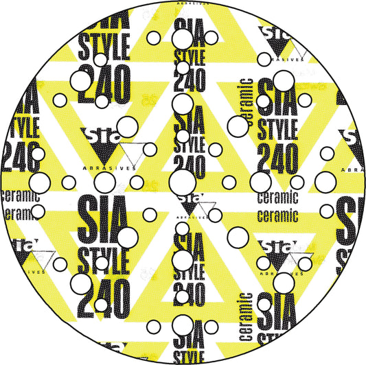 Sia 5500 siastyle siafast-Klett Schleifscheiben