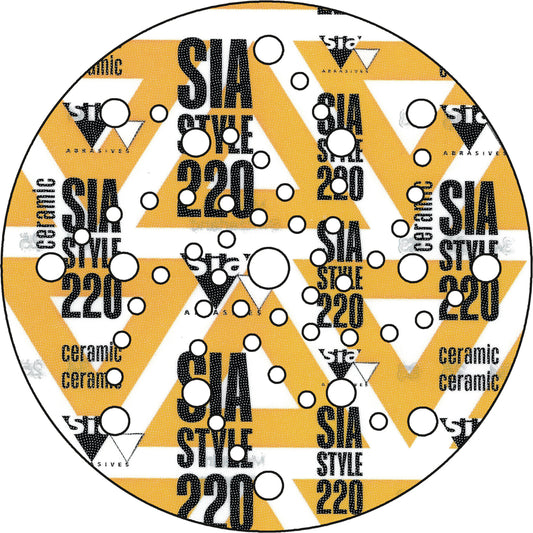 Sia 5500 siastyle siafast-Klett Schleifscheiben