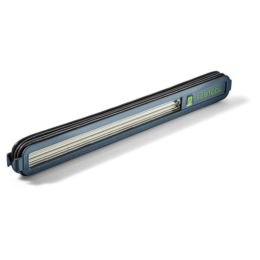 Festool SYSLITE STL 450 Streiflicht mit LED-Leuchtleiste, blaugrau Kunststoffgehäuse, grüner Ein-Aus-Schalter