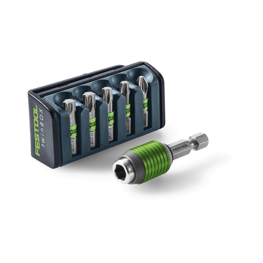 Festool Bitkassette BT-IMP SORT3 mit BitBOX und Magnet-Bithalter BHS 50 mit 5 Bits