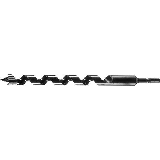 Festool Schlangenbohrer SB CE mit Spiralgewindespitze und CENTROTEC-Schnittstelle, Seitenansicht.