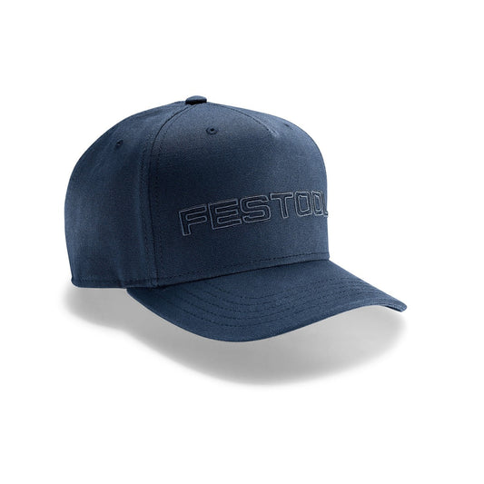 Festool Cap GC-FT5 Dunkelblau mit 3D-Stickerei Logo, Baumwolle, Frontansicht