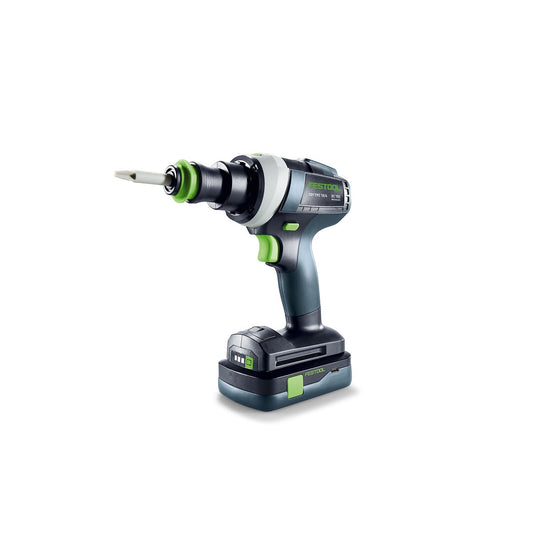 Festool Spielzeug Akku-Bohrschrauber TY-TPC mit Akku und CENTROTEC-Schnittstelle, Frontalansicht