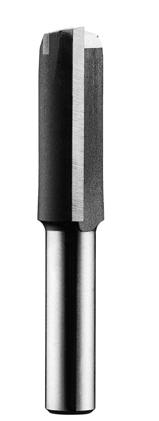 Festool Nutfräser HW mit Hartmetall-Schneiden, Schaft 8mm, Hauptansicht Fräserschaft und Schneidekopf.