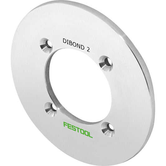 Festool Tastrolle DIBOND 2 Aluminium-Verbundplatte mit vier Befestigungslöchern Hauptansicht