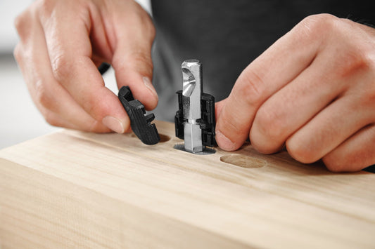Festool Ankerbolzen SV-AB D14/32 Anwendung in Holzverbindung mit Spreizanker
