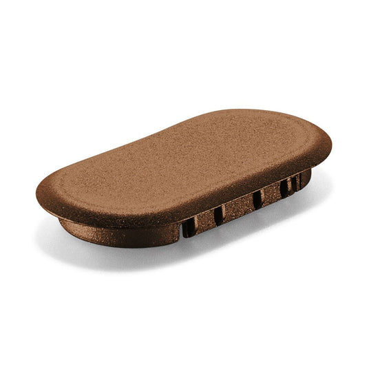 Festool Abdeckkappe SV-AK D14 brn1/32 Kunststoff-Abdeckkappe dunkelbraun für DOMINO Dübelfräsungen