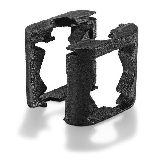 Festool Verbreiterung SV-V D14/32, schwarze Kunststoffhalbschalen zur Druckverteilung auf Querankern