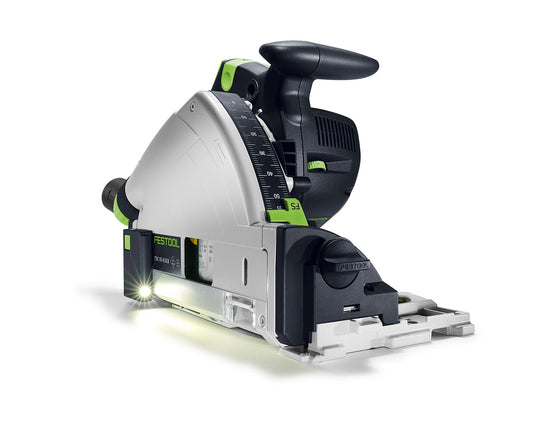 Festool Lichtmodul LM-TS/TSC LED-Anstecklicht mit magnetischer Befestigung an Tauchsäge, schattenfreie Ausleuchtung