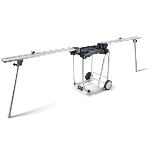 Festool UG-KA-KS 60 Untergestell mit Teleskopauszug, Rädern und Kappanschlägen für mobile Sägenarbeit