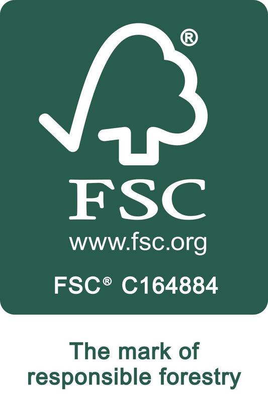 FSC-Zertifizierungssiegel für Festool Produkte aus verantwortungsvoller Waldwirtschaft mit Zertifizierungsnummer C164884