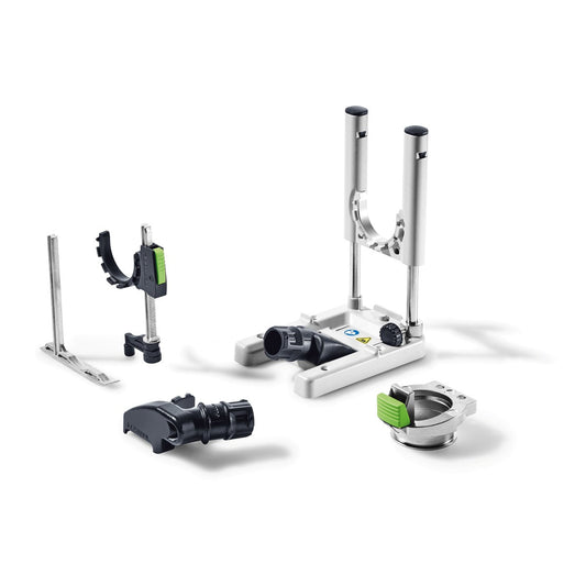 Festool OSC-AH/TA/AV-Set Zubehör für Akku-Oszillierer mit Ansetzhilfe, Tiefenanschlag und Absaugvorrichtung.