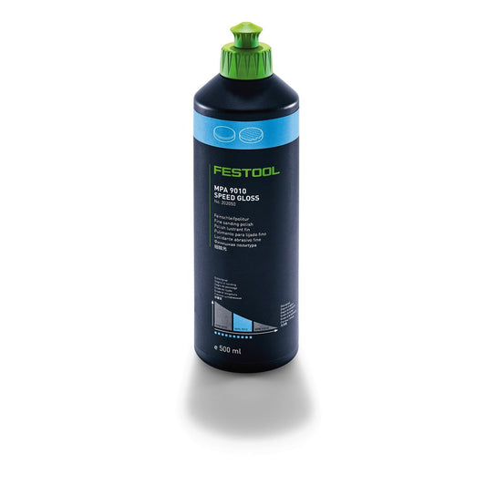 Festool MPA 9010 Speed Gloss Poliermittel 500ml Flasche mit grünem Verschluss
