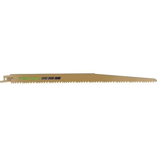 Festool Säbelsägeblatt WOOD UNIVERSAL HSR 305 mit Bimetall-Konstruktion und geschränkten Zähnen