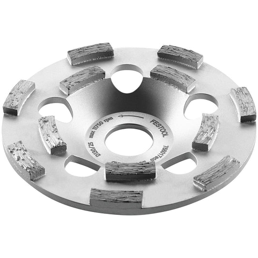 Festool Diamantscheibe mit Diamantsegmenten, Draufsicht, für RG-Serie Sanierungsschleifer und Renovierungsfräsen