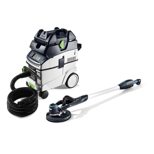 Festool PLANEX easy LHS-E 225 Langhalsschleifer mit CTM 36 Absaugmobil und Schlauch, Komplettset