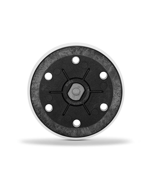Festool Schleifteller ST D77-M5-W mit Klettbelag, Draufsicht, 77 mm Durchmesser, M5-Anschluss