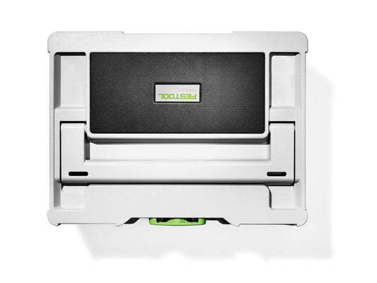 Festool TOPROCK SYS3 BT20 M 137 Bluetooth Lautsprecher mit Systainer³-Deckel, Draufsicht