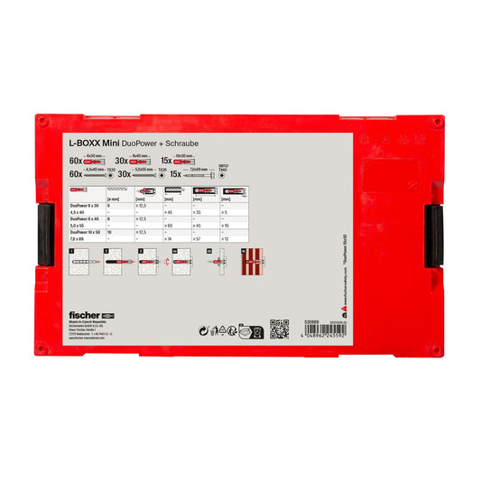 Anwendung der DuoPower Dübel in verschiedenen Baustoffen