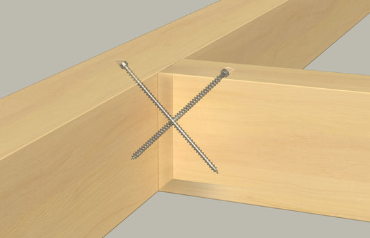 Kreuzverschraubung im konstruktiven Holzbau