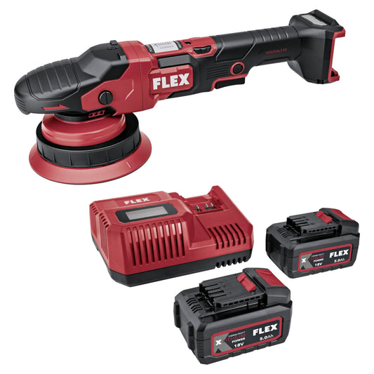 FLEX Akku-Exzenterpolierer XCE 8 150 18-EC Set - Schleiftitan.de