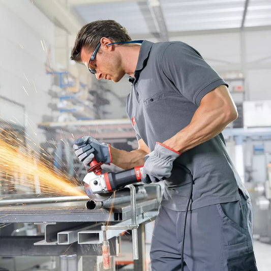 winkelschleifer handschuhe ja oder nein FLEX LB 17-11 125 Winkelschleifer 1700 W mit Bremse Ø 125 mm – Schleiftitan.de