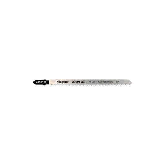 Klingspor Stichsägeblatt JS 993 AX Special für Holz, Kunststoff und Metall - 5 Stück