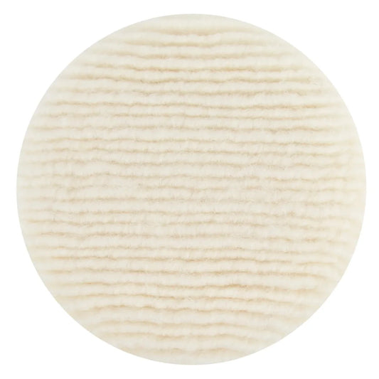 Mirka gewelltes Wollpad Ø 150 Vorderansicht