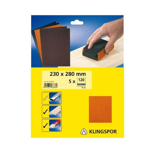 Klingspor Finishingpapier PL 31 B SB-verpackt