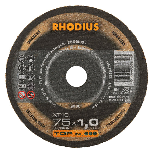 Rhodius Trennscheibe XT 10 MINI 206803
