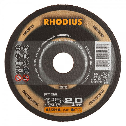 Rhodius Trennscheibe FT26