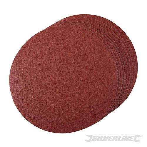 Silverline - Klettschleifscheiben / Sondermaße - Ø250mm & Ø300mm - Schleiftitan.de
