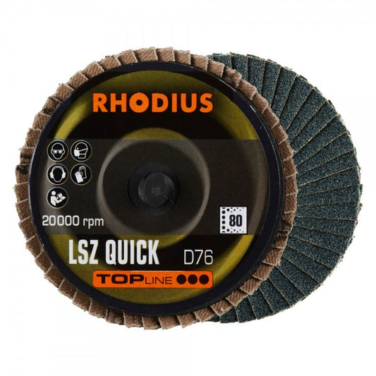 Rhodius Quick-Change-Fächerschleifscheibe LSZ QUICK