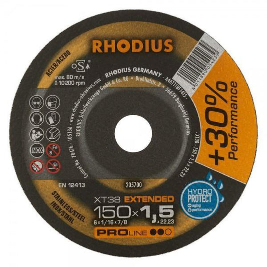 Rhodius Trennscheibe XT38 - Schleiftitan.de