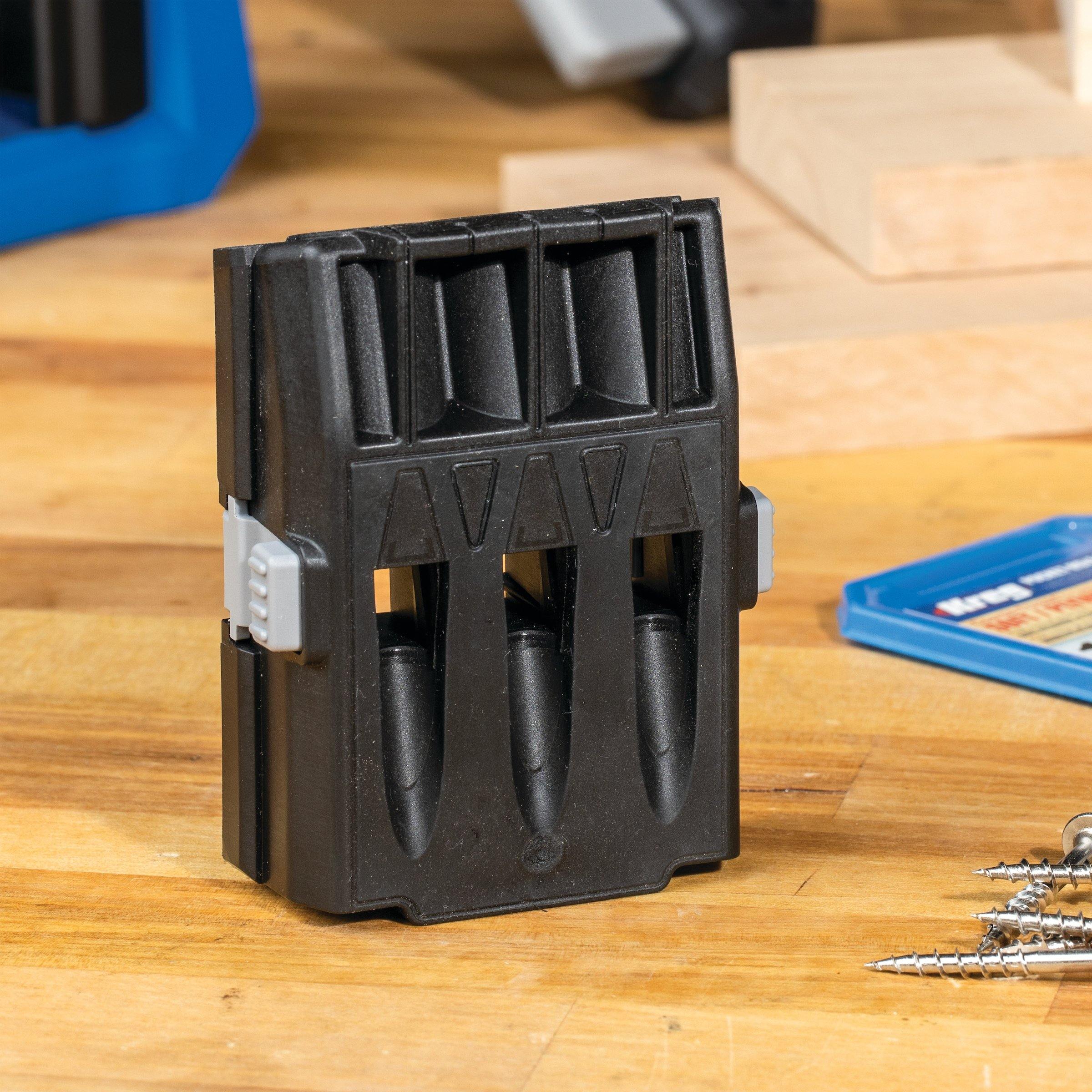 Kreg Schnellwechsel-Taschenloch-Set – Inkl. Stufenbohrer, Futter Und Bits Für Präzise Taschenschrauben-Arbeiten