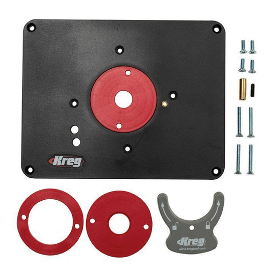 KREG® Einlegeplatte PRS4034 - vorgebohrt für Triton MOF001 & TRA001 - Schleiftitan.de