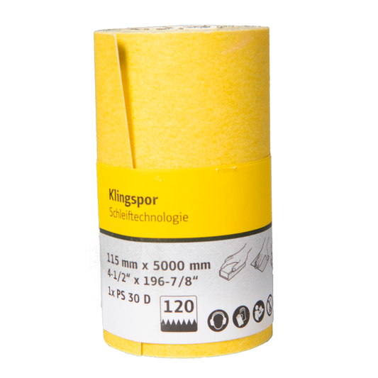 Klingspor Schleifpapier PS 30 D Rolle