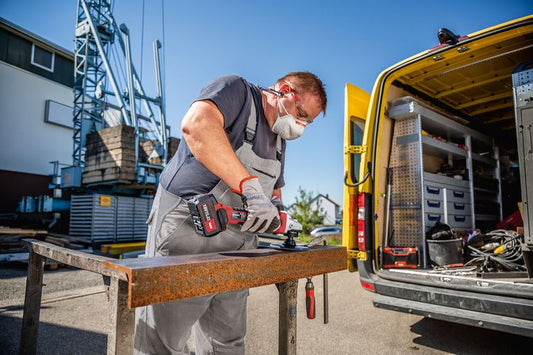 FLEX Akku-Winkelschleifer LB 125 18.0-EC/5.0 Set