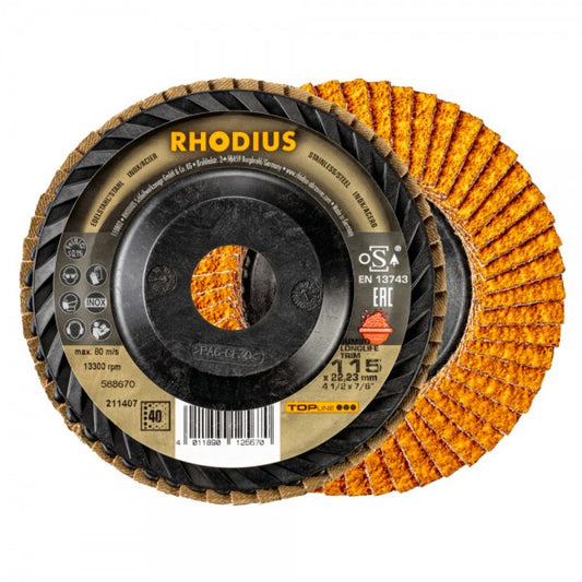 Rhodius Fächerschleifscheibe JUMBO LONGLIFE TRIM