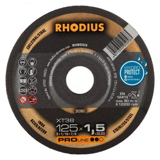 Rhodius Trennscheibe XT38 - Schleiftitan.de